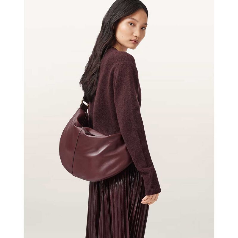 AllSaints Luna Slouchy Shoulder Bag image number 1